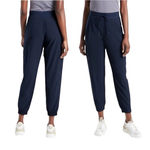 ATHLETA Navy Venture Pant - Picture 1 of 11